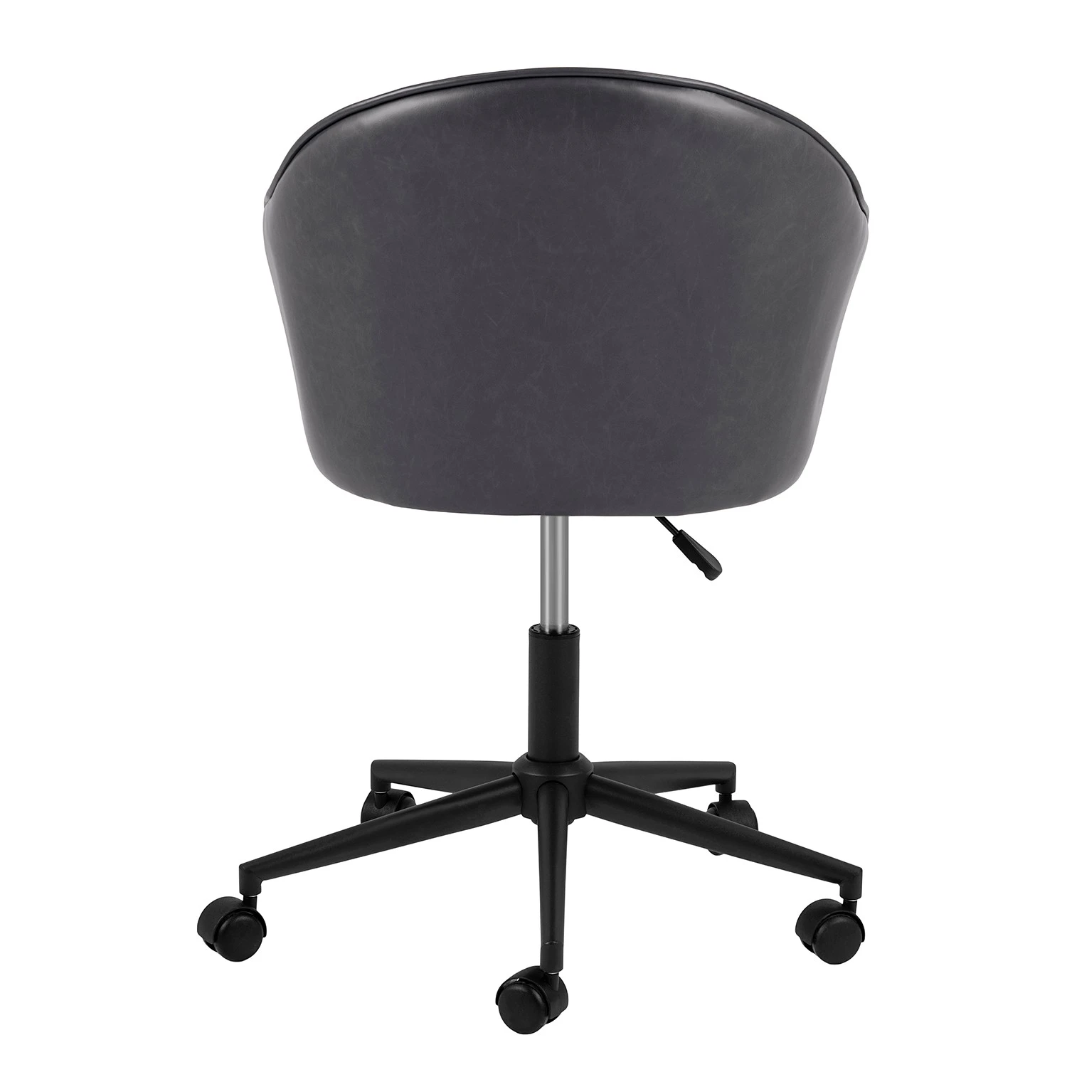 Red Living Chaise de bureau Moray - Imitation cuir / Fer - Anthracite / Noir 9 Red Living Chaise de bureau Moray - Imitation cuir / Fer - Anthracite / Noir – Image 7