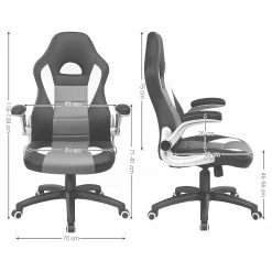 Loftscape Fauteuil de bureau Milnor - Noir / Gris 23 Loftscape Fauteuil de bureau Milnor - Noir / Gris -Chaises Soldes 1000330261 220204 13344400500 SKETCH DETAILS P000000001000330261 sketch