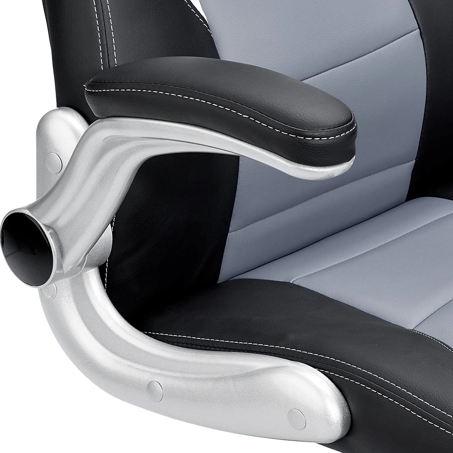 Loftscape Fauteuil de bureau Milnor - Noir / Gris 10 Loftscape Fauteuil de bureau Milnor - Noir / Gris – Image 8