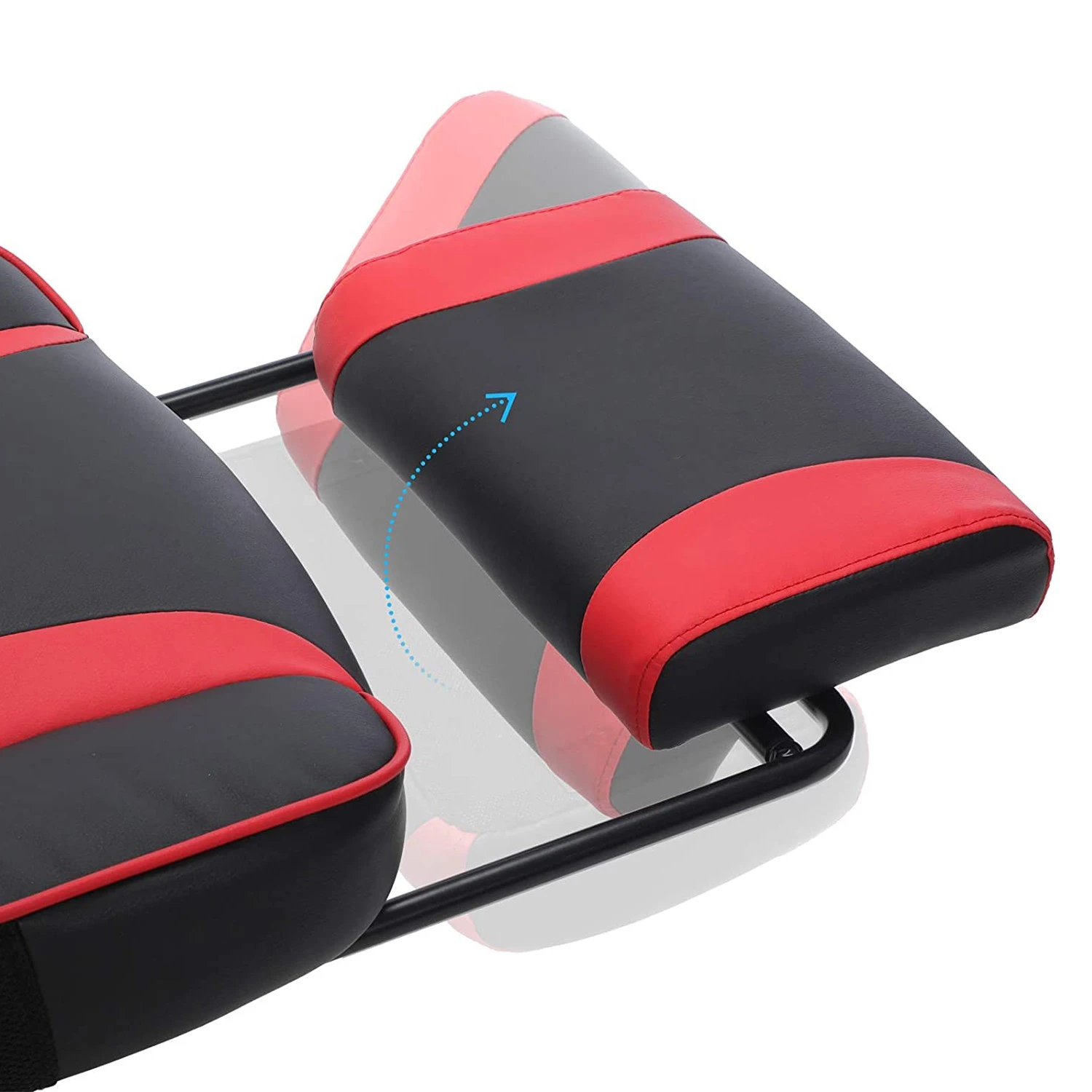 Loftscape Chaise gamer Moco XXL - Noir / Rouge 7 Loftscape Chaise gamer Moco XXL - Noir / Rouge – Image 5