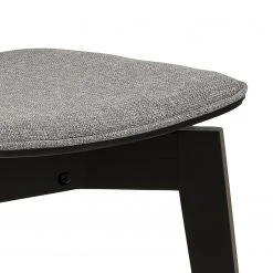 Loftscape Chaises Rigby II (lot de 2) - Tissu / Hévéa massif - Gris / Noir -Chaises Soldes 1000330926 220223 080 DETAILS P000000001000330926