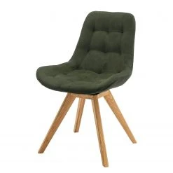 Norrwood Chaise capitonnée Paia - Vert olive - Résistant à l'eau