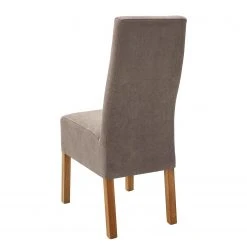 Norrwood Chaises capitonnées Reedy (lot de 2) - Cappuccino - Chêne clair -Chaises Soldes 1000335563 220317 040 DETAILS P000000001000335563