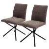 Red Living Chaises Sarana (lot de 2) - Cappuccino -Chaises Soldes 1000335577 220317 010 IMAGE P000000001000335577