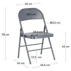 Loftscape Chaises Penaflor (lot de 2) - Gris pigeon -Chaises Soldes 1000340190 220414 500 SKETCH DETAILS P000000001000340190 sketch