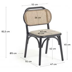 Chaises Porlo (lot de 2) - Orme -Chaises Soldes 1000340205 220414 500 SKETCH DETAILS P000000001000340205 sketch