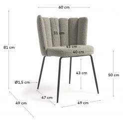 Loftscape Chaises capitonnées Crombie (2er-Set) - Sahara 27 Loftscape Chaises capitonnées Crombie (2er-Set) - Sahara -Chaises Soldes 1000340214 220414 500 SKETCH DETAILS P000000001000340214 sketch