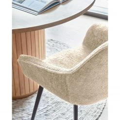 Loftscape Chaises à accoudoirs Sophie (lot de 2) - Blanc ivoire -Chaises Soldes 1000340230 220414 060 DETAILS P000000001000340230