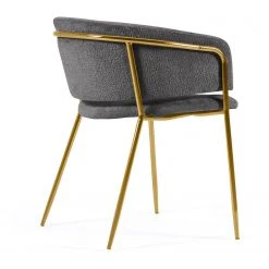 Loftscape Chaises accoudoirs Vilhena V (lot de 2) - Gris -Chaises Soldes 1000340232 220414 036 DETAILS P000000001000340232