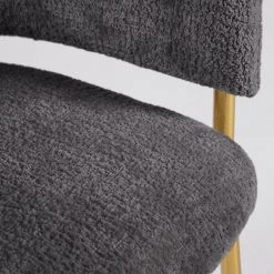 Loftscape Chaises accoudoirs Vilhena V (lot de 2) - Gris -Chaises Soldes 1000340232 220414 050 DETAILS P000000001000340232