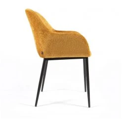 Loftscape Chaises accoudoirs Kusamo III (lot de 2) - Jaune doré -Chaises Soldes 1000340254 220414 035 DETAILS P000000001000340254