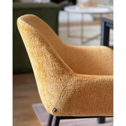 Loftscape Chaises accoudoirs Kusamo III (lot de 2) - Jaune doré -Chaises Soldes 1000340254 220414 055 DETAILS P000000001000340254