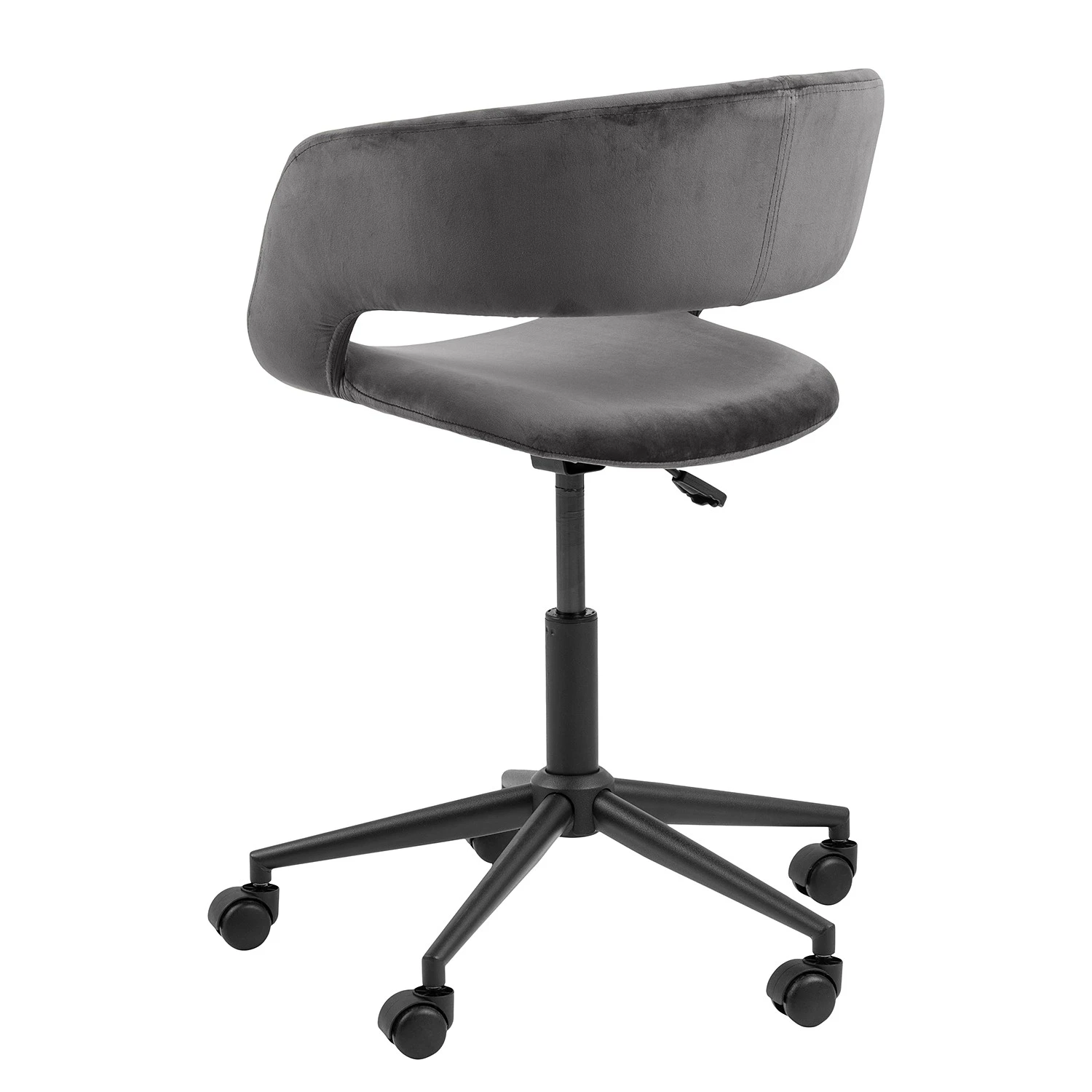 Mørteens Chaise de bureau Buggio - Gris foncé 6 Mørteens Chaise de bureau Buggio - Gris foncé – Image 4