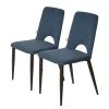 Tom Tailor Chaises capitonnées Tampere (lot de 2) - Bleu jean -Chaises Soldes 1000342391 220325 010 IMAGE P000000001000342391