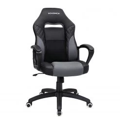 Fredriks Chaise de bureau Save - Imitation cuir / Matière plastique - Noir / Gris