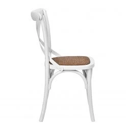Butlers Chaises CROSS COUNTRY (lot de 2) - Bois d’orme / Rotin - Blanc 13 Butlers Chaises CROSS COUNTRY (lot de 2) - Bois d’orme / Rotin - Blanc -Chaises Soldes 1000343992 220406 030 DETAILS P000000001000343992