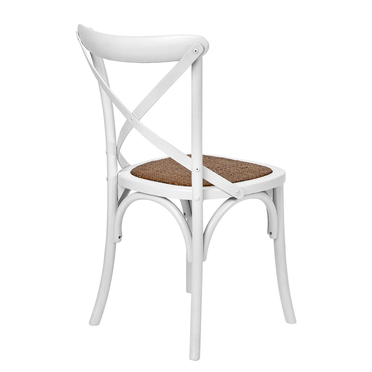 Butlers Chaises CROSS COUNTRY (lot de 2) - Bois d’orme / Rotin - Blanc 8 Butlers Chaises CROSS COUNTRY (lot de 2) - Bois d’orme / Rotin - Blanc – Image 6