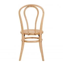 Butlers Chaises WIENER MELANGE (lot de 2) - Bois d’orme / Rotin - Naturel -Chaises Soldes 1000344071 220406 050 DETAILS P000000001000344071