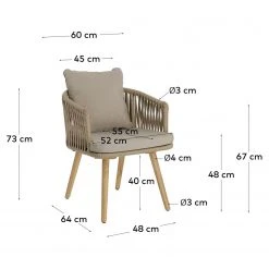 Norrwood Chaises Secu (lot de 2) - Tissu / Acacia massif - Taupe / Acacia 23 Norrwood Chaises Secu (lot de 2) - Tissu / Acacia massif - Taupe / Acacia -Chaises Soldes 1000344474 220412 500 SKETCH DETAILS P000000001000344474 sketch