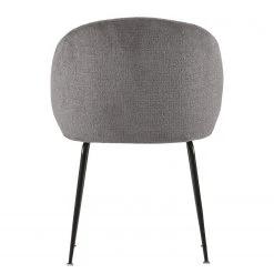 Red Living Chaises Sibari (lot de 2) - Chenille / Acier - Gris / Noir 17 Red Living Chaises Sibari (lot de 2) - Chenille / Acier - Gris / Noir -Chaises Soldes 1000344475 220412 032 DETAILS P000000001000344475