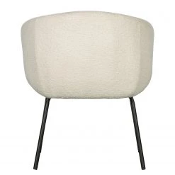 Loftscape Chaises à accoudoirs Pangolo (lot de 2) - Bouclé / Acier - Blanc / Noir 11 Loftscape Chaises à accoudoirs Pangolo (lot de 2) - Bouclé / Acier - Blanc / Noir -Chaises Soldes 1000344484 220414 032 DETAILS P000000001000344484