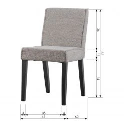 Loftscape Chaises capitonnées Skamby (lot de 2) - Gris fumé 13 Loftscape Chaises capitonnées Skamby (lot de 2) - Gris fumé -Chaises Soldes 1000344494 220414 500 SKETCH DETAILS P000000001000344494 sketch