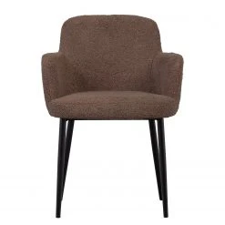 Loftscape Chaise à accoudoirs Volinia - Marron noix de coco -Chaises Soldes 1000344499 220414 030 DETAILS P000000001000344499