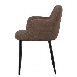 Loftscape Chaise à accoudoirs Volinia - Marron noix de coco -Chaises Soldes 1000344499 220414 031 DETAILS P000000001000344499