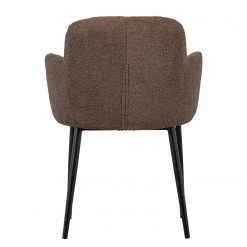 Loftscape Chaise à accoudoirs Volinia - Marron noix de coco -Chaises Soldes 1000344499 220414 032 DETAILS P000000001000344499