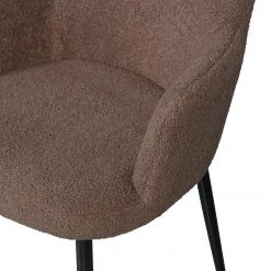 Loftscape Chaise à accoudoirs Volinia - Marron noix de coco -Chaises Soldes 1000344499 220414 033 DETAILS P000000001000344499