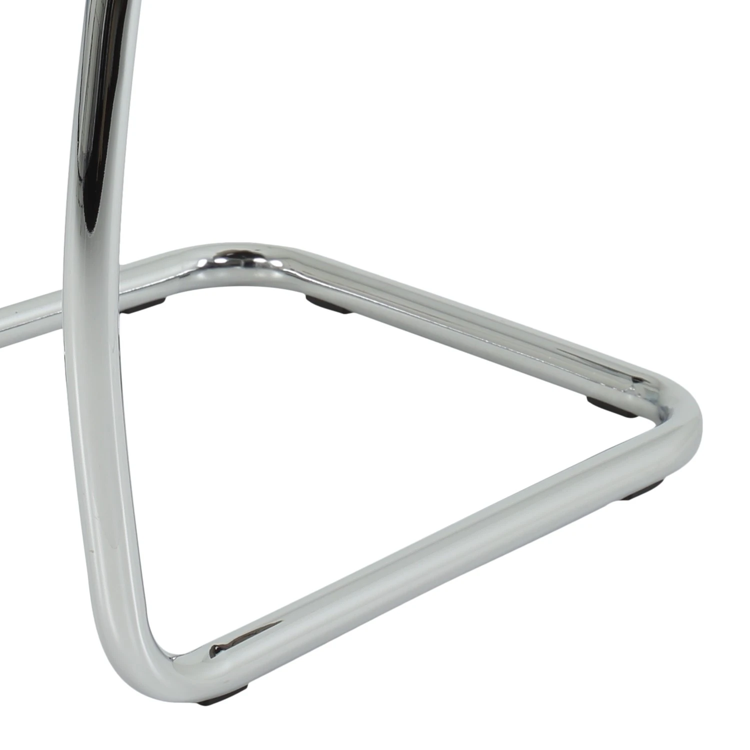 Loftscape Chaise cantilever La Paz - Imitation cuir / Métal - Chrome - Cappuccino - Lot de 4 12 Loftscape Chaise cantilever La Paz - Imitation cuir / Métal - Chrome - Cappuccino - Lot de 4 – Image 10