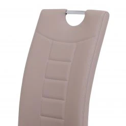 Loftscape Chaise cantilever Festola - Cappuccino - Lot de 4 -Chaises Soldes 1000352388 220610 080 DETAILS P000000001000352388