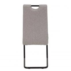 Loftscape Chaise cantilever La Paz III - Tissu / Métal - Noir - Gris - Lot de 4 19 Loftscape Chaise cantilever La Paz III - Tissu / Métal - Noir - Gris - Lot de 4 -Chaises Soldes 1000352411 220610 070 DETAILS P000000001000352411