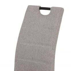 Loftscape Chaise cantilever La Paz III - Tissu / Métal - Noir - Gris - Lot de 4 20 Loftscape Chaise cantilever La Paz III - Tissu / Métal - Noir - Gris - Lot de 4 -Chaises Soldes 1000352411 220610 080 DETAILS P000000001000352411