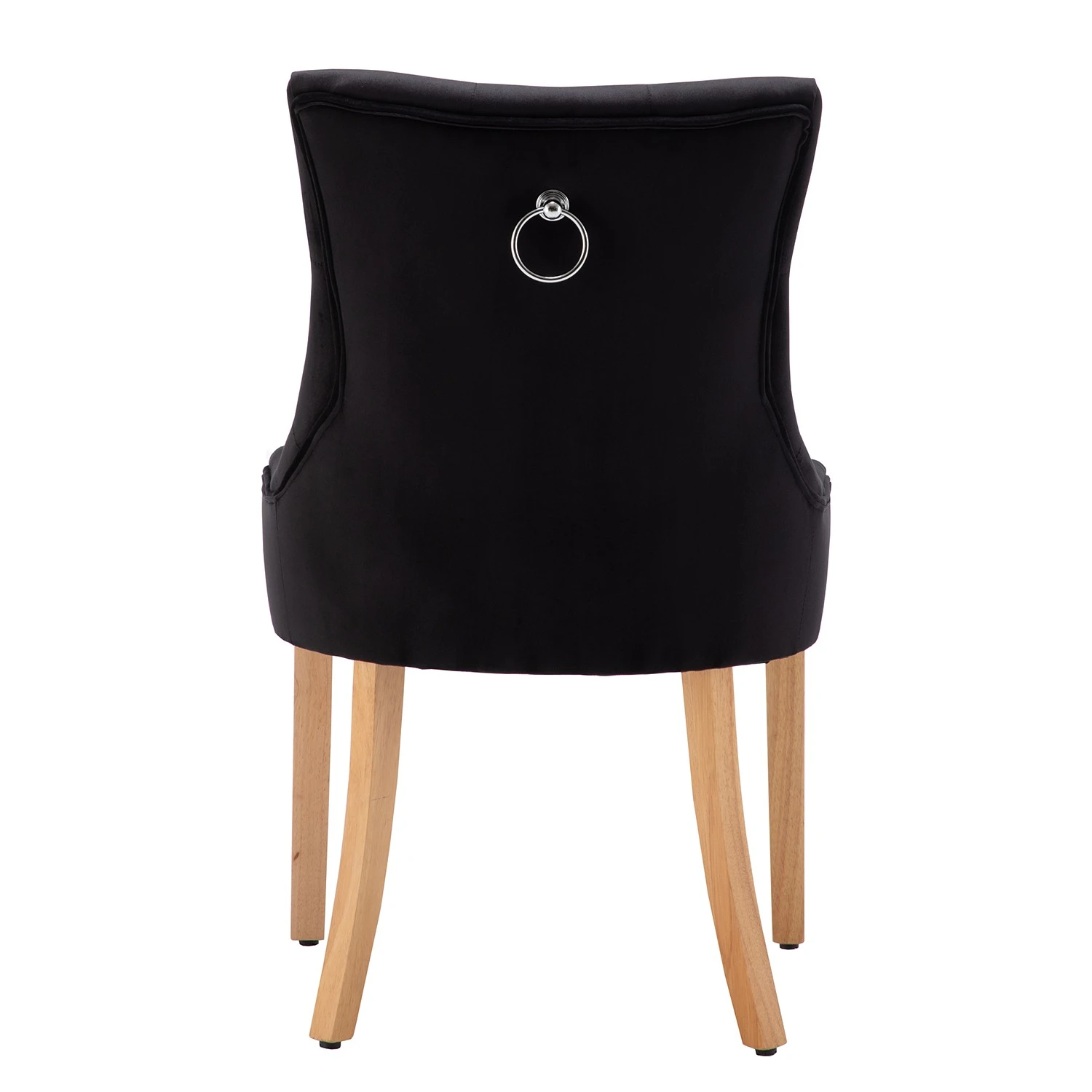 Loftscape Chaises capitonnées Thrall (lot de 2) - Noir 6 Loftscape Chaises capitonnées Thrall (lot de 2) - Noir – Image 4