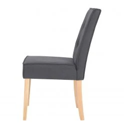 Loftscape Chaises capitonnées Alcoy (lot de 2) - Tissu / Hévéa massif - Gris / Hévéa 15 Loftscape Chaises capitonnées Alcoy (lot de 2) - Tissu / Hévéa massif - Gris / Hévéa -Chaises Soldes 1000363995 220728 040 DETAILS P000000001000363995