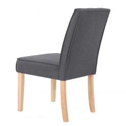 Loftscape Chaises capitonnées Alcoy (lot de 2) - Tissu / Hévéa massif - Gris / Hévéa 16 Loftscape Chaises capitonnées Alcoy (lot de 2) - Tissu / Hévéa massif - Gris / Hévéa -Chaises Soldes 1000363995 220728 050 DETAILS P000000001000363995