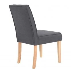 Loftscape Chaises capitonnées Alcoy (lot de 2) - Tissu / Hévéa massif - Gris / Hévéa 18 Loftscape Chaises capitonnées Alcoy (lot de 2) - Tissu / Hévéa massif - Gris / Hévéa -Chaises Soldes 1000363995 220728 070 DETAILS P000000001000363995