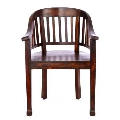 Butlers Chaise HOPKINS - Acacia / Manguier - Marron foncé -Chaises Soldes 1000365707 220728 030 DETAILS P000000001000365707