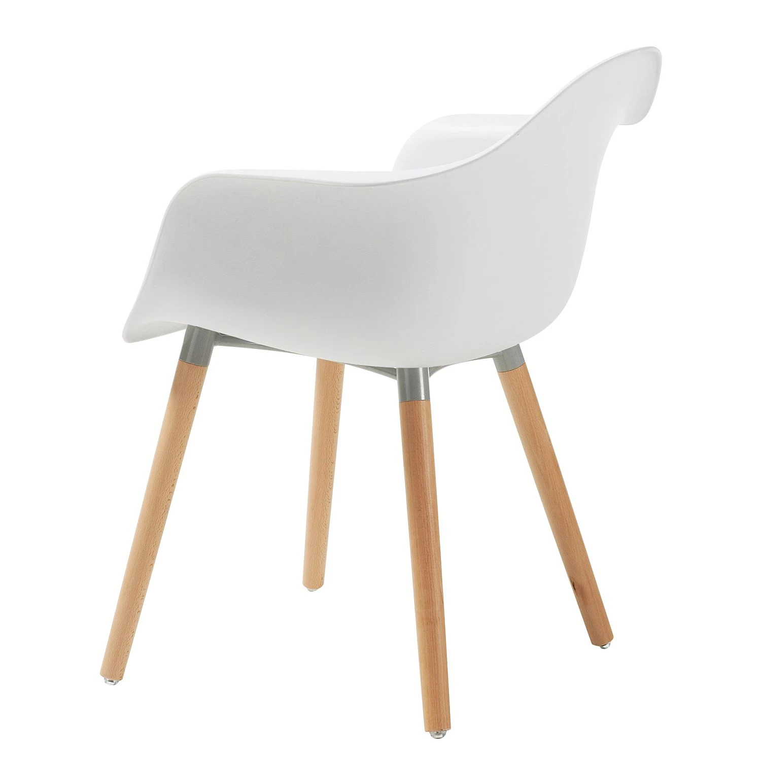 Mørteens Chaises à accoudoirs Cevo (lot de 2) - Blanc 5 Mørteens Chaises à accoudoirs Cevo (lot de 2) - Blanc – Image 3