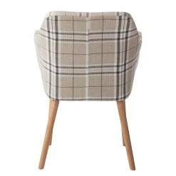 Mørteens Chaise à accoudoirs Leedy III - 1 chaise -Chaises Soldes armlehnenstuhl leedy iii webstoff eiche massiv 4406724