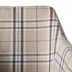 Mørteens Chaise à accoudoirs Leedy III - 1 chaise -Chaises Soldes armlehnenstuhl leedy iii webstoff eiche massiv 4406736