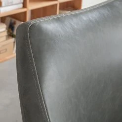 Mørteens Chaises à accoudoirs Nicholas - Cuir synthétique Aken: Gris clair vintage - 1 chaise 22 Mørteens Chaises à accoudoirs Nicholas - Cuir synthétique Aken: Gris clair vintage - 1 chaise -Chaises Soldes armlehnenstuhl nicholas i kunstleder hellgrau 3784852