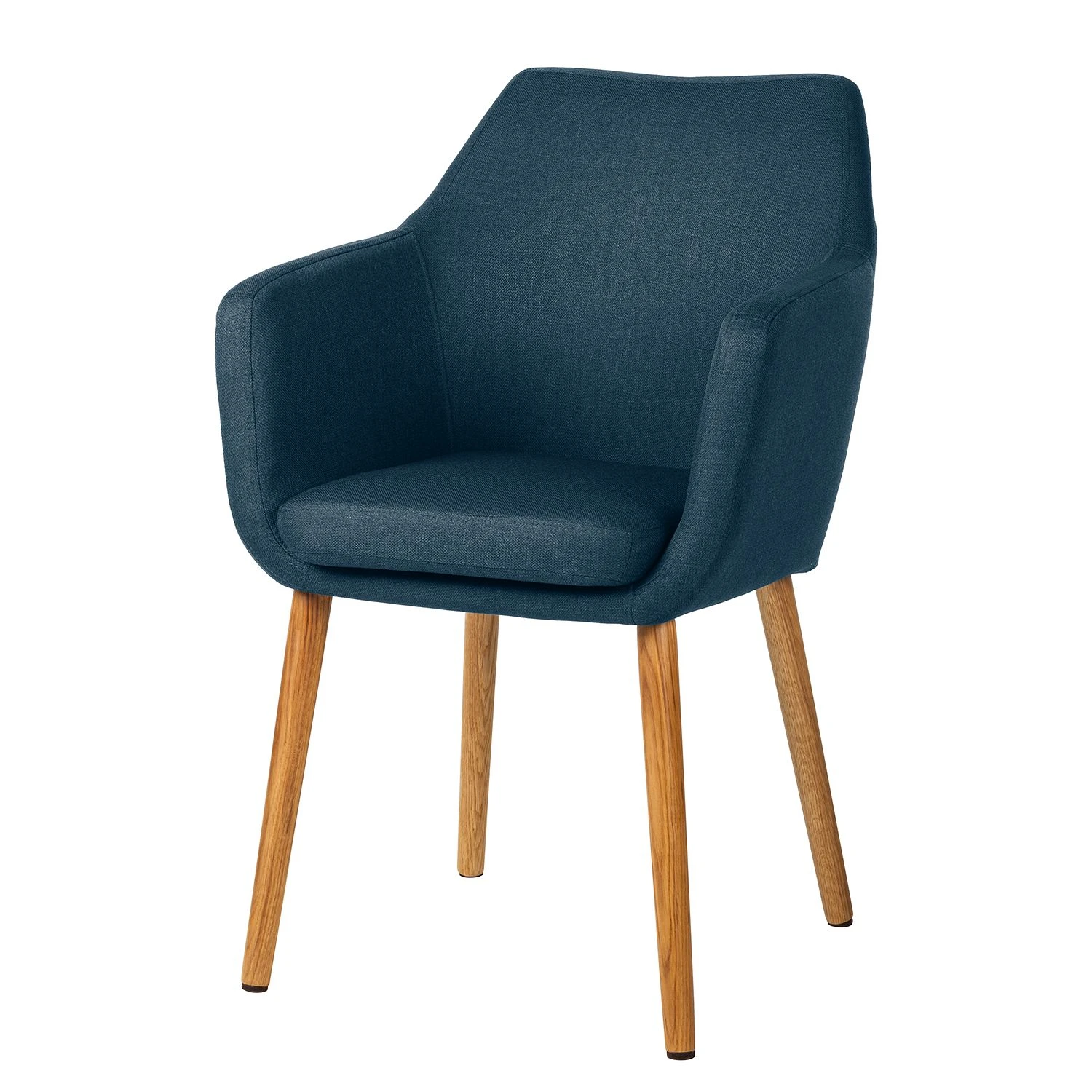 Mørteens Chaises à accoudoirs Nicholas - Tissu Cors: Bleu jean - 1 chaise 3 Mørteens Chaises à accoudoirs Nicholas - Tissu Cors: Bleu jean - 1 chaise