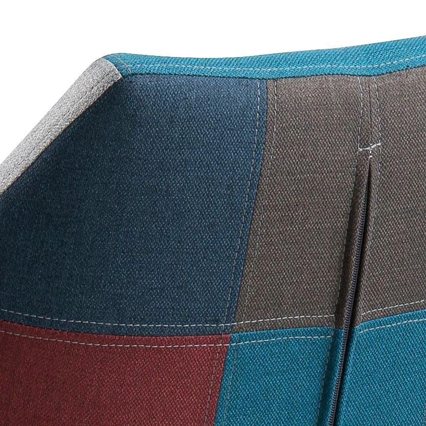 Mørteens Chaise à accoudoirs Nicholas III - Tissu Cors: Patchwork: Multicolore 11 Mørteens Chaise à accoudoirs Nicholas III - Tissu Cors: Patchwork: Multicolore – Image 9