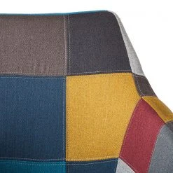 Mørteens Chaise à accoudoirs Nicholas III - Tissu Cors: Patchwork: Multicolore 27 Mørteens Chaise à accoudoirs Nicholas III - Tissu Cors: Patchwork: Multicolore -Chaises Soldes armlehnenstuhl nicholas iii webstoff eiche massiv grau bordeaux 4207644