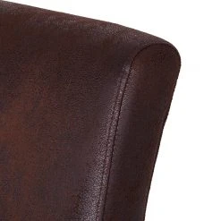 Maison Belfort Chaise à accoudoirs Lincoln II - Marron 18 Maison Belfort Chaise à accoudoirs Lincoln II - Marron -Chaises Soldes armlehnstuhl lincoln kunstleder braun birke hellbraun 622734