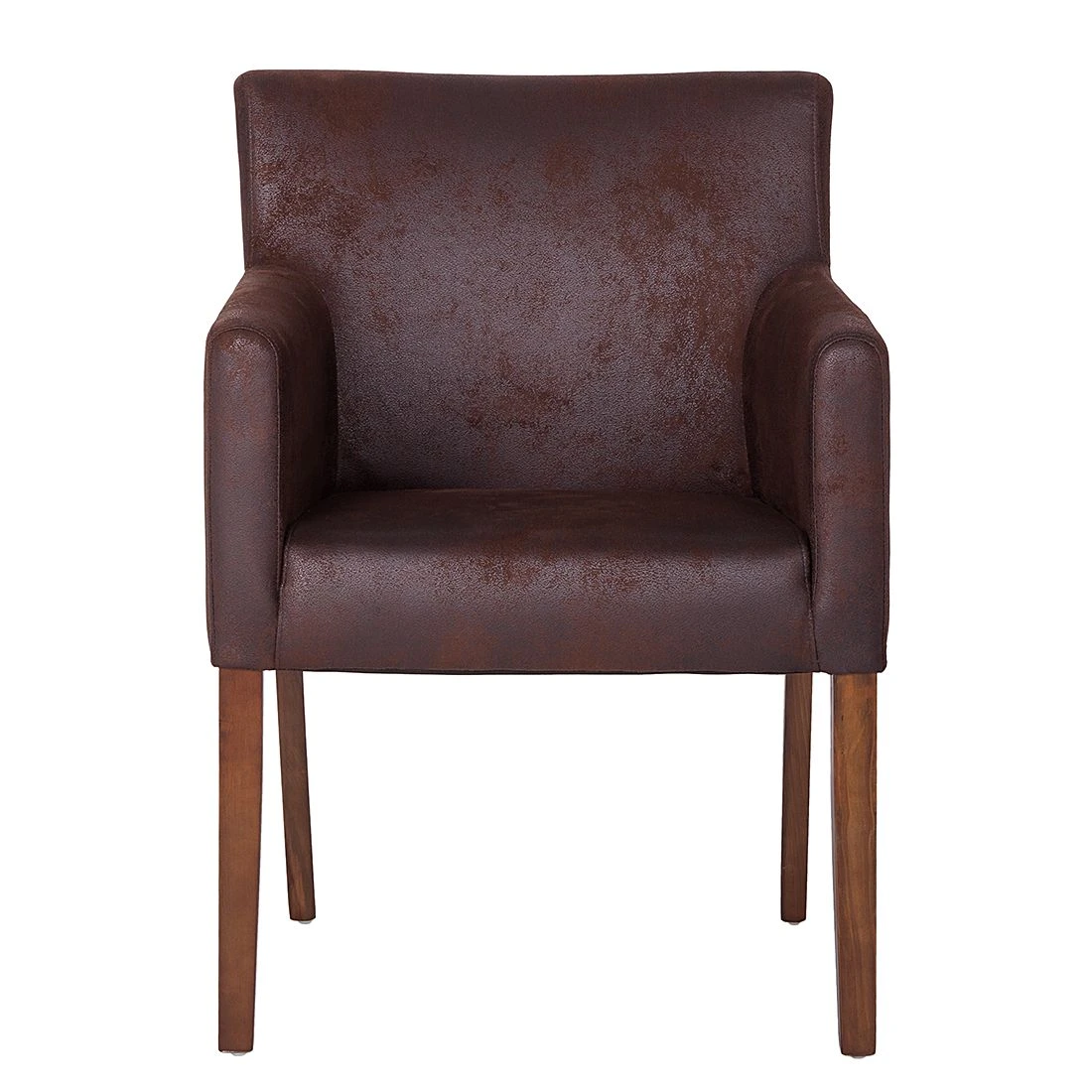 Maison Belfort Chaise à accoudoirs Lincoln II - Marron 6 Maison Belfort Chaise à accoudoirs Lincoln II - Marron – Image 4