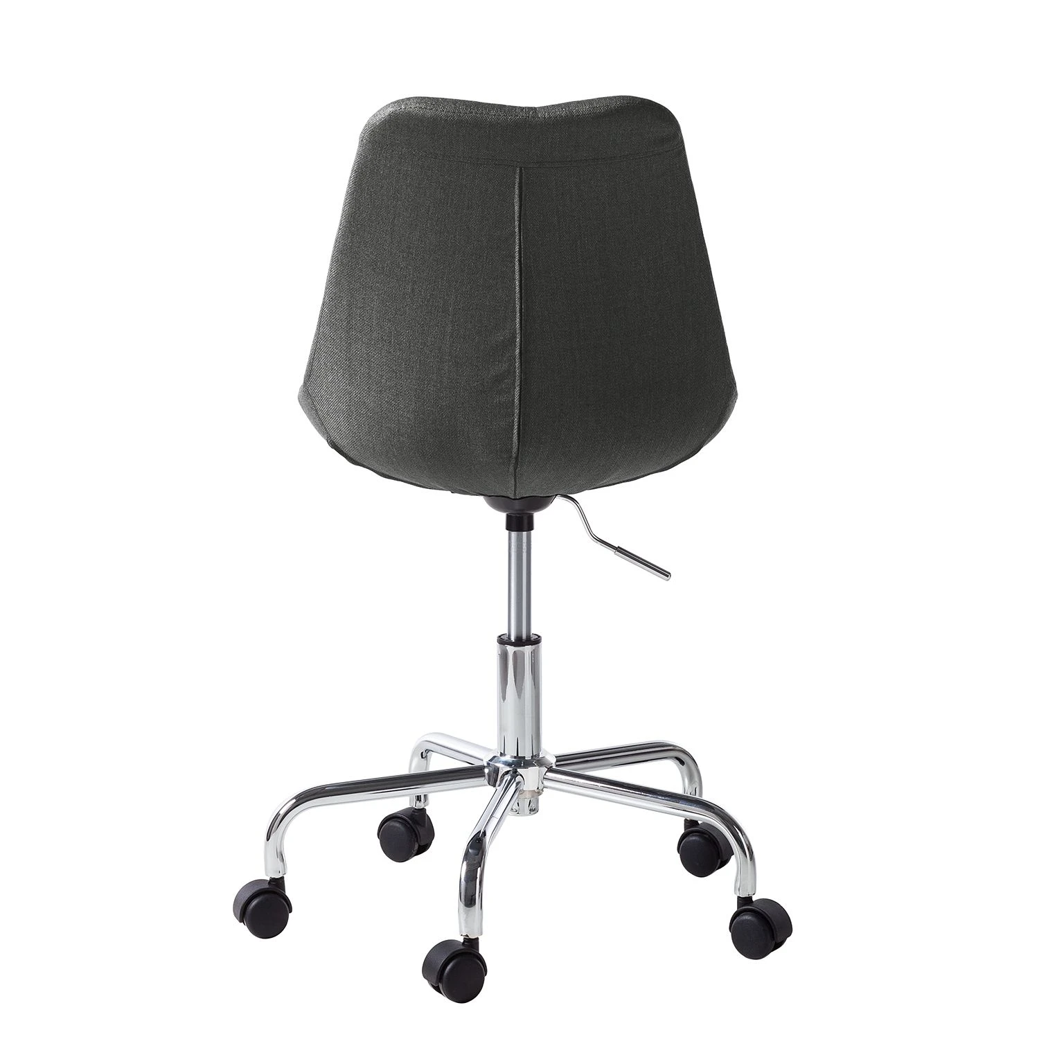 Mørteens Chaise pivotante Aledas - Tissu Cors: Gris foncé - Chrome brillant 7 Mørteens Chaise pivotante Aledas - Tissu Cors: Gris foncé - Chrome brillant – Image 5