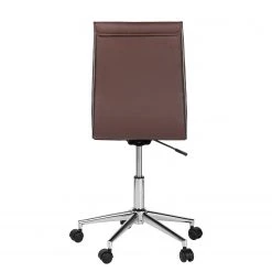 Mooved Chaise de bureau Marilyn - Imitation cuir - Marron -Chaises Soldes buerodrehstuhl marilyn kunstleder braun 4037548